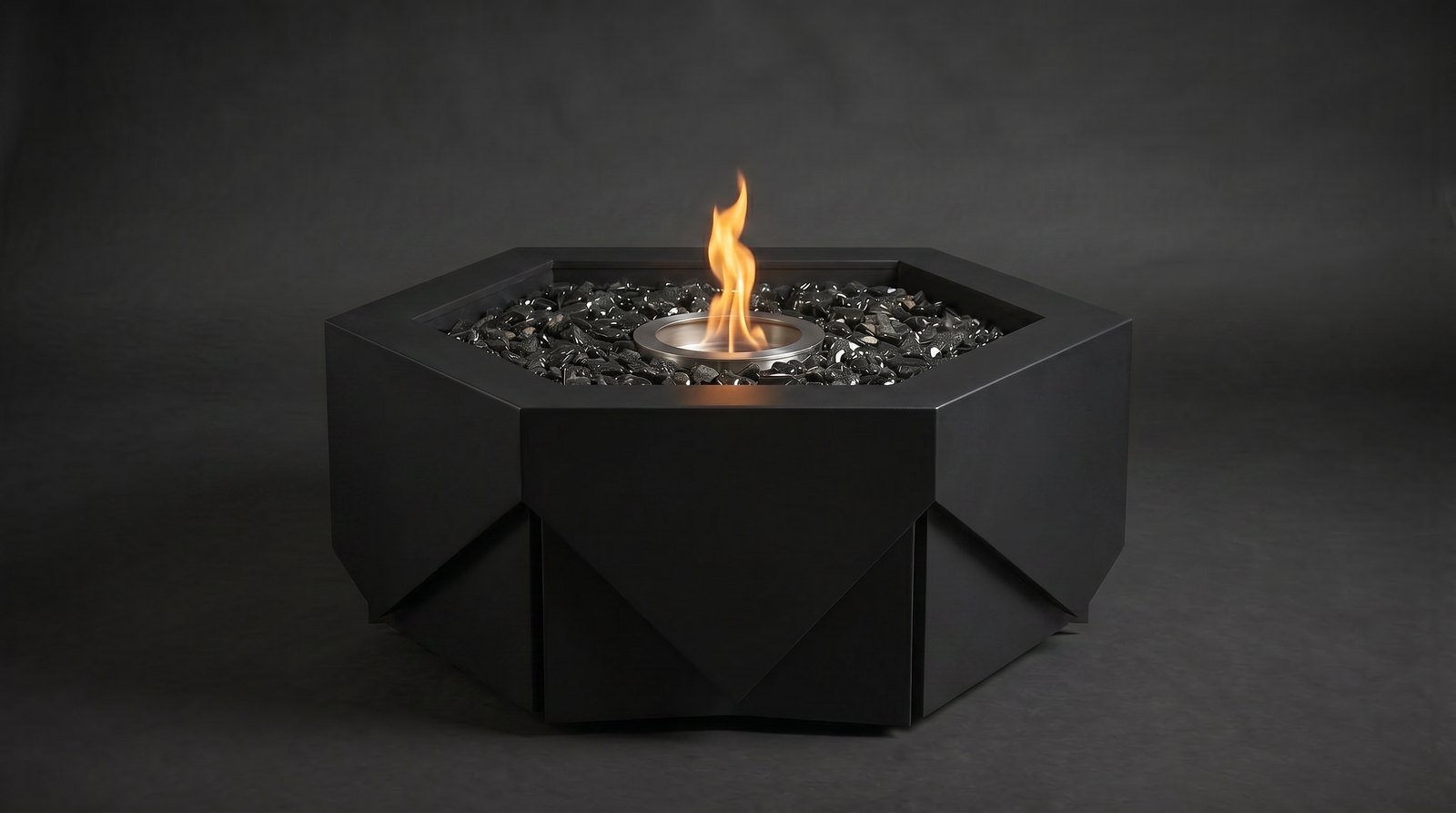 Hex fire table