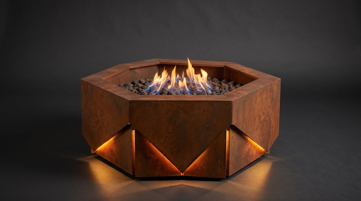 Hex fire table